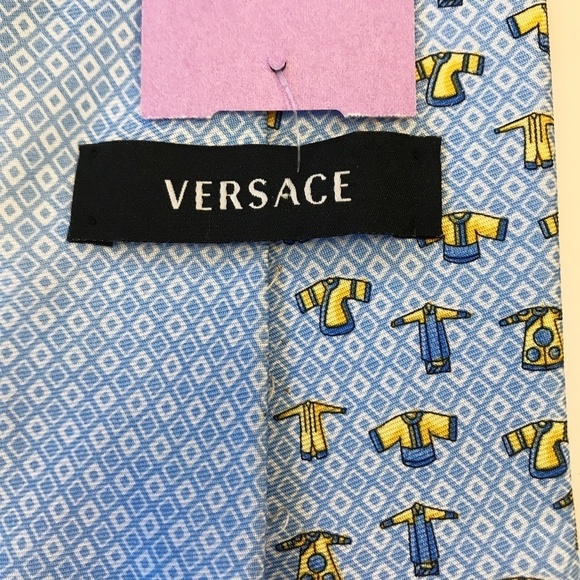 Versace Silk Neck Tie - Picture 3 of 7